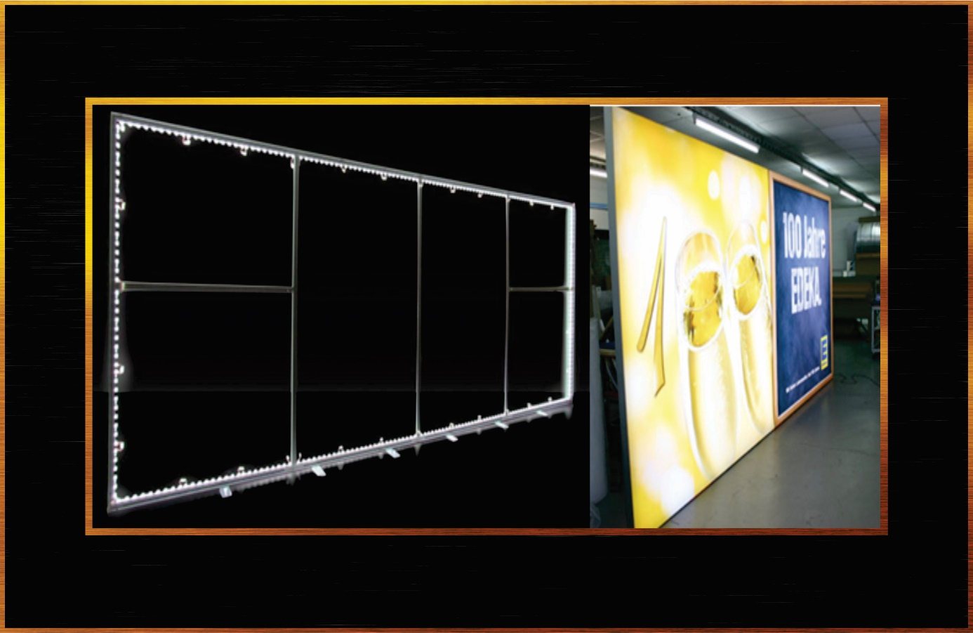 Fabric Frames example 9 by Steampunk Signs