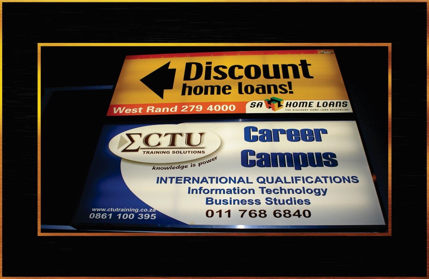 Light Boxes example 3 by Steampunk Signs