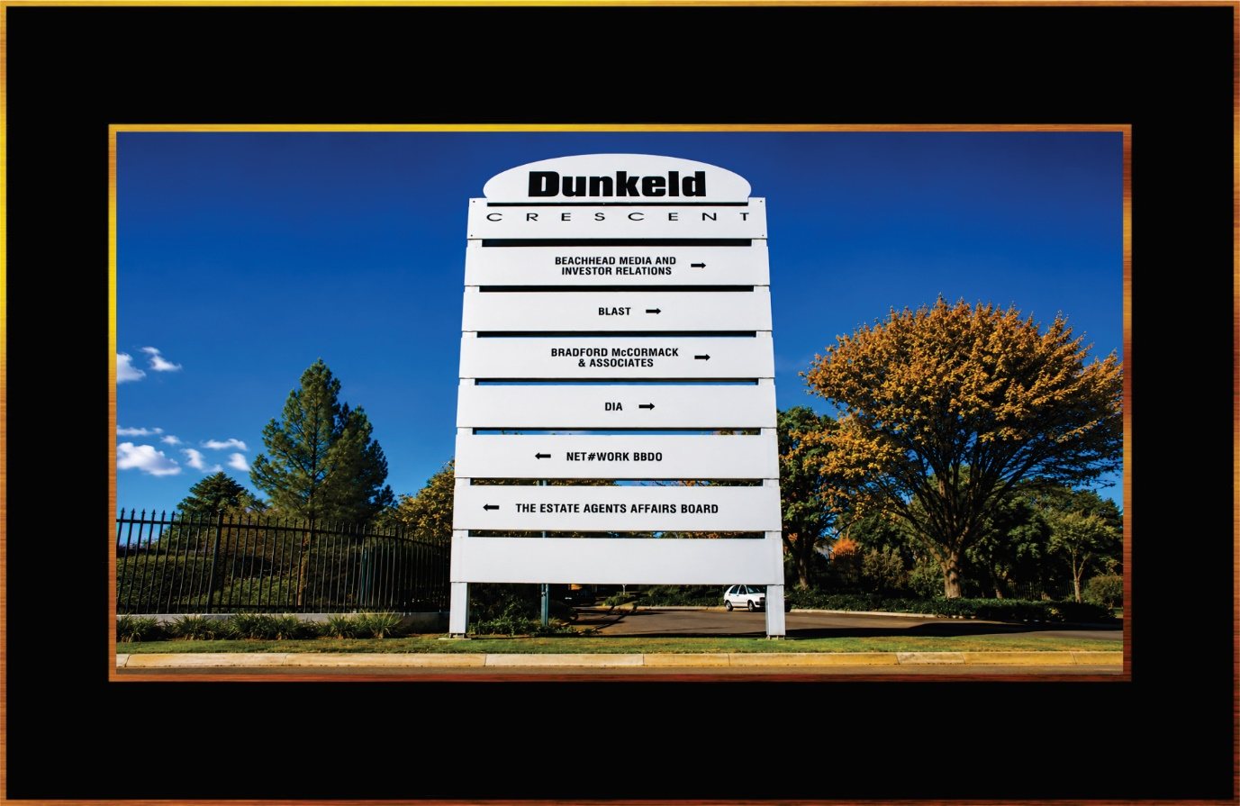 Pylon Signs example 1 by Steampunk Signs