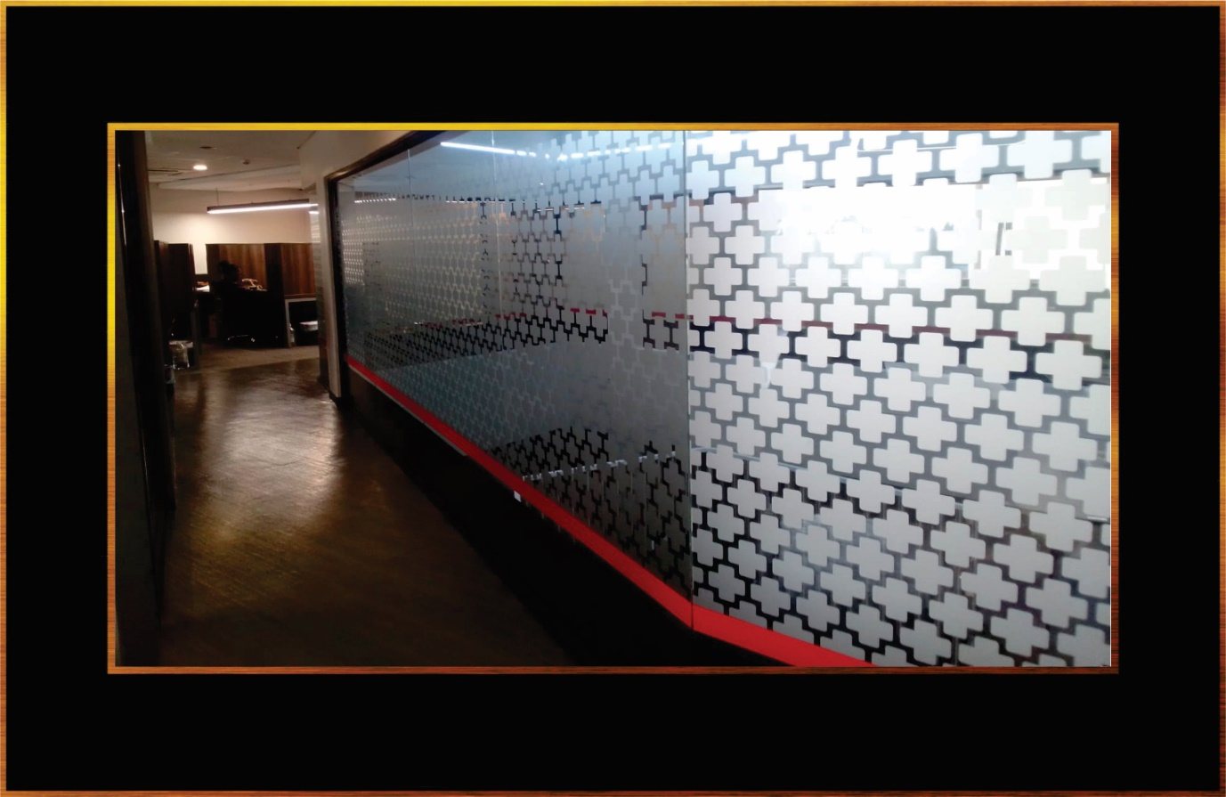 Sandblast Vinyl example 1 by Steampunk Signs