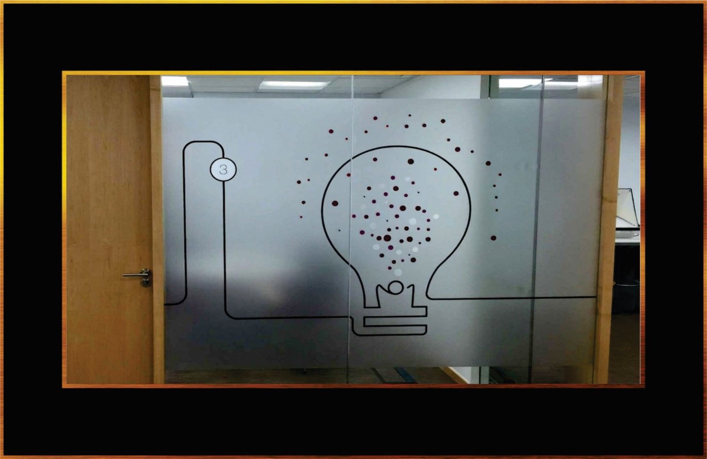 Sandblast Vinyl example 4 by Steampunk Signs