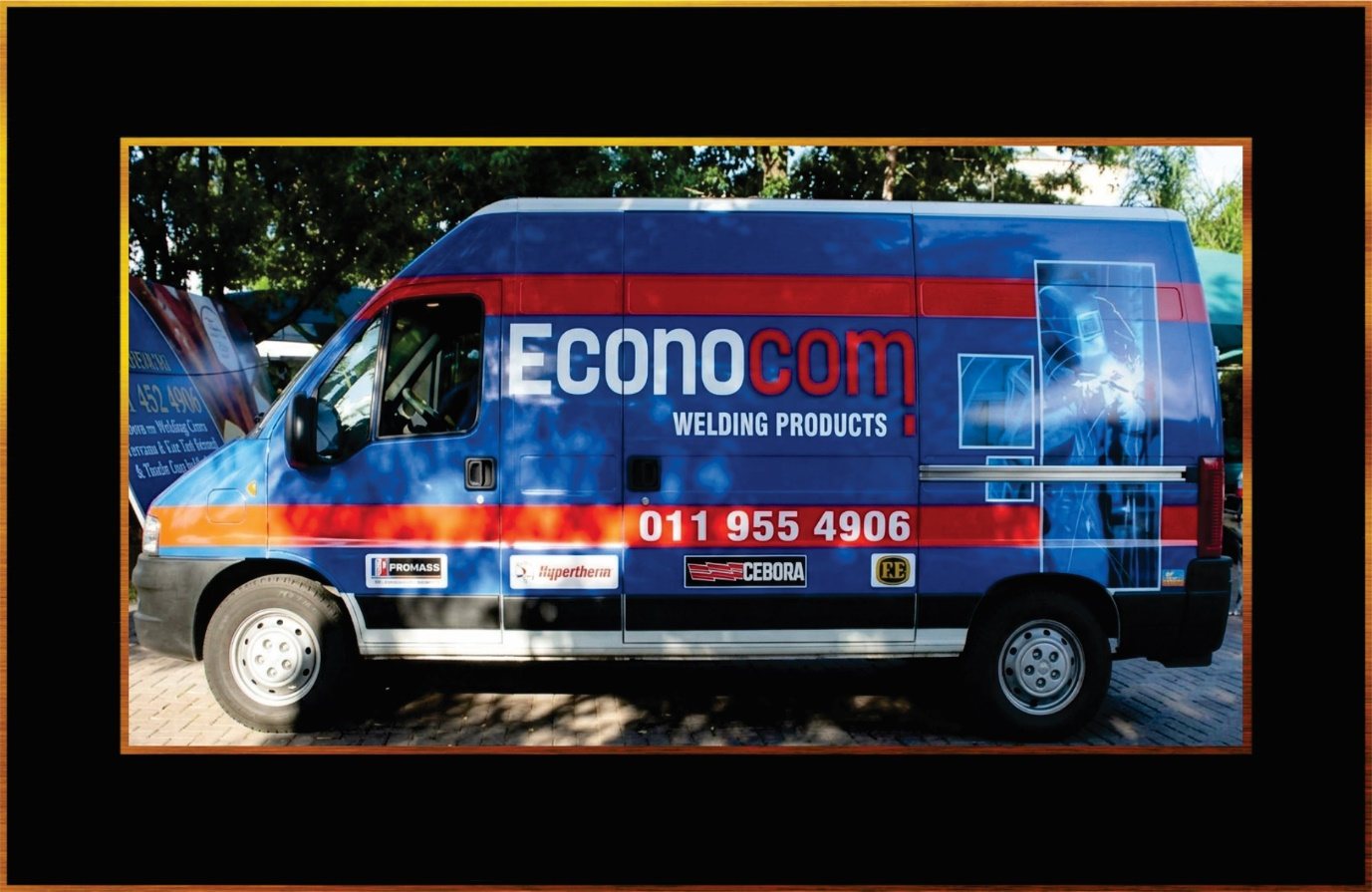 Vehicle Branding example 2 by Steampunk Signs