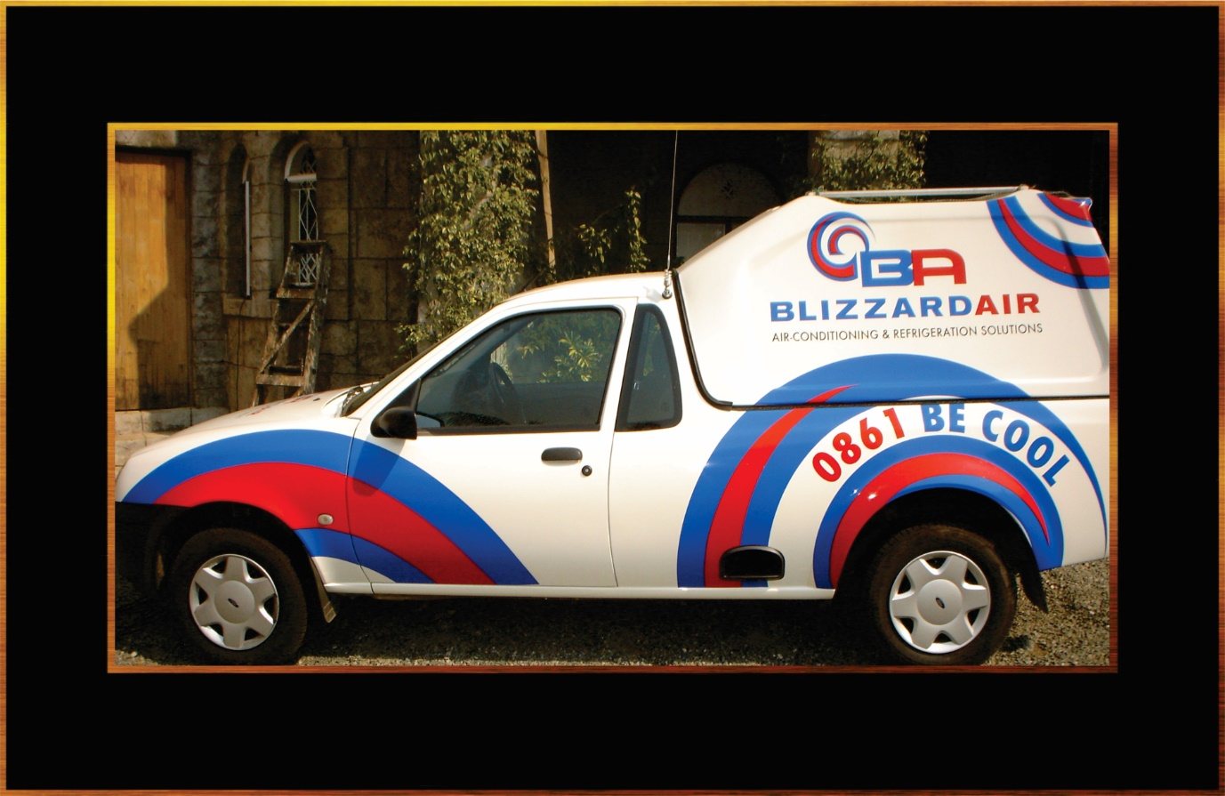 Vehicle Branding example 3 by Steampunk Signs
